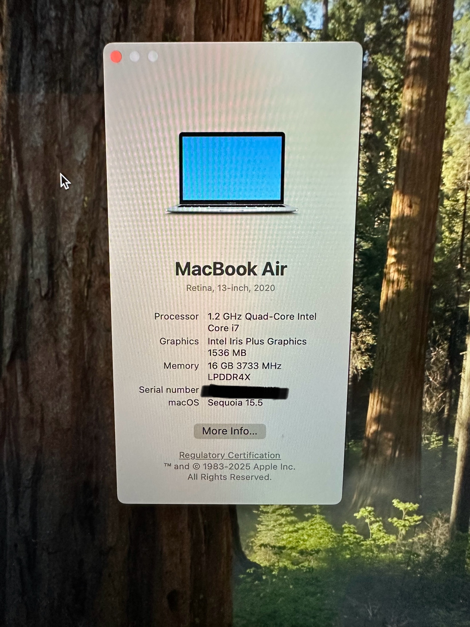 Apple 13-inch i7 MacBook Air  view 2